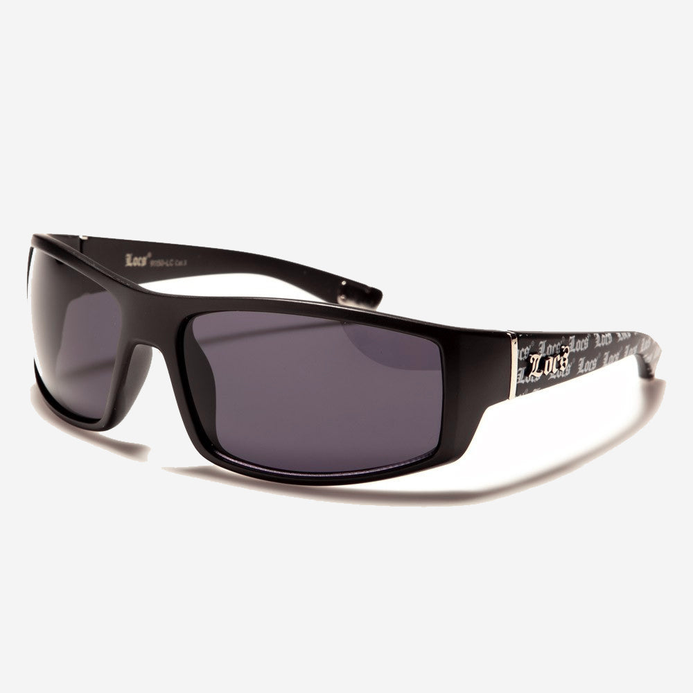 Locs Rectangle Sunglasses matt black - Shop-Tetuan