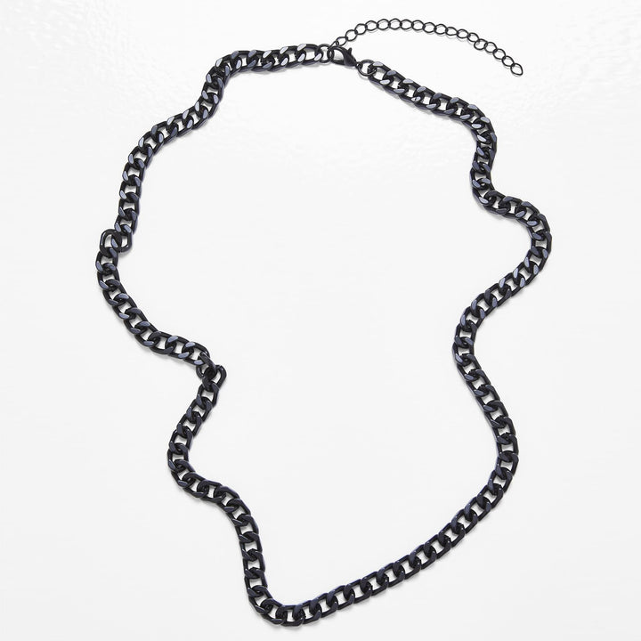 Urban Classics Long Basic chain necklace black - Shop-Tetuan