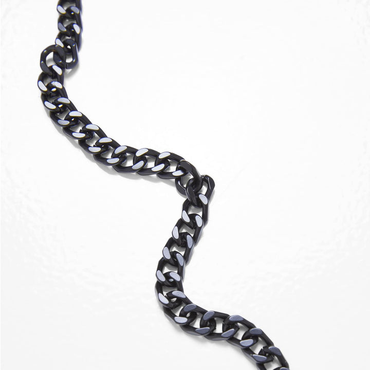 Urban Classics Long Basic chain necklace black - Shop-Tetuan