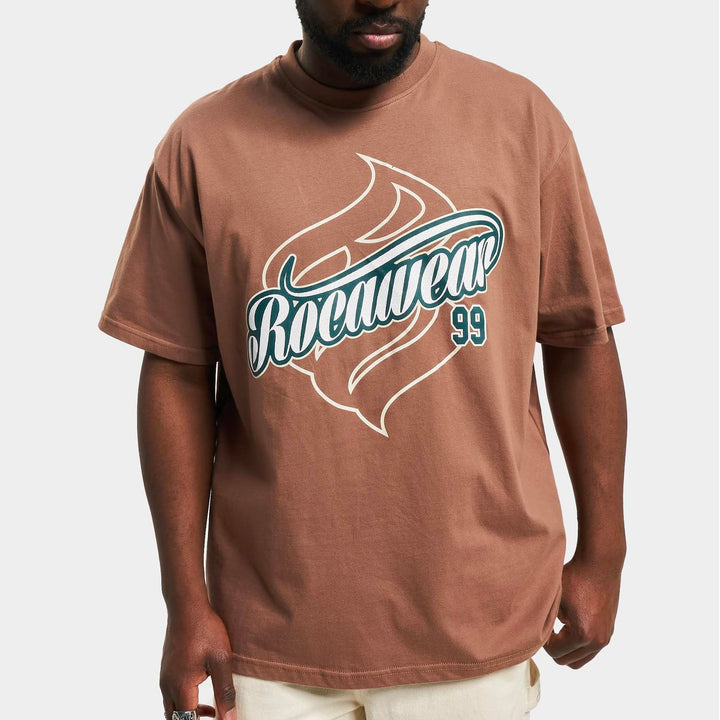 Rocawear Luisville tee brown - Shop-Tetuan