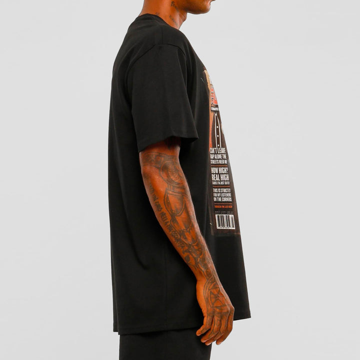 Mister Upscale Magazine Oversize Tee black - Shop-Tetuan