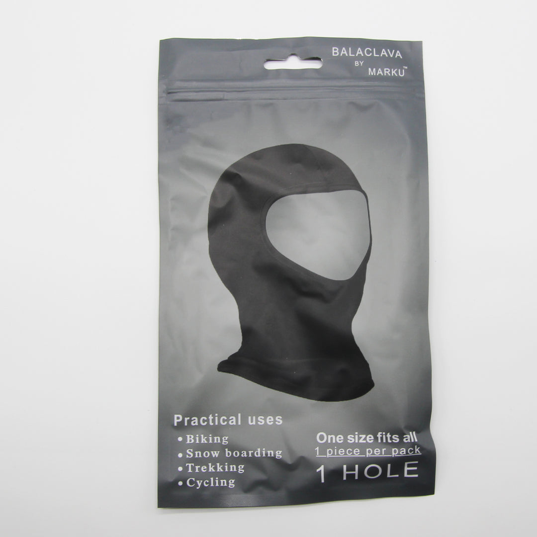 Marku Thin 1 Hole Balaclava black - Shop-Tetuan