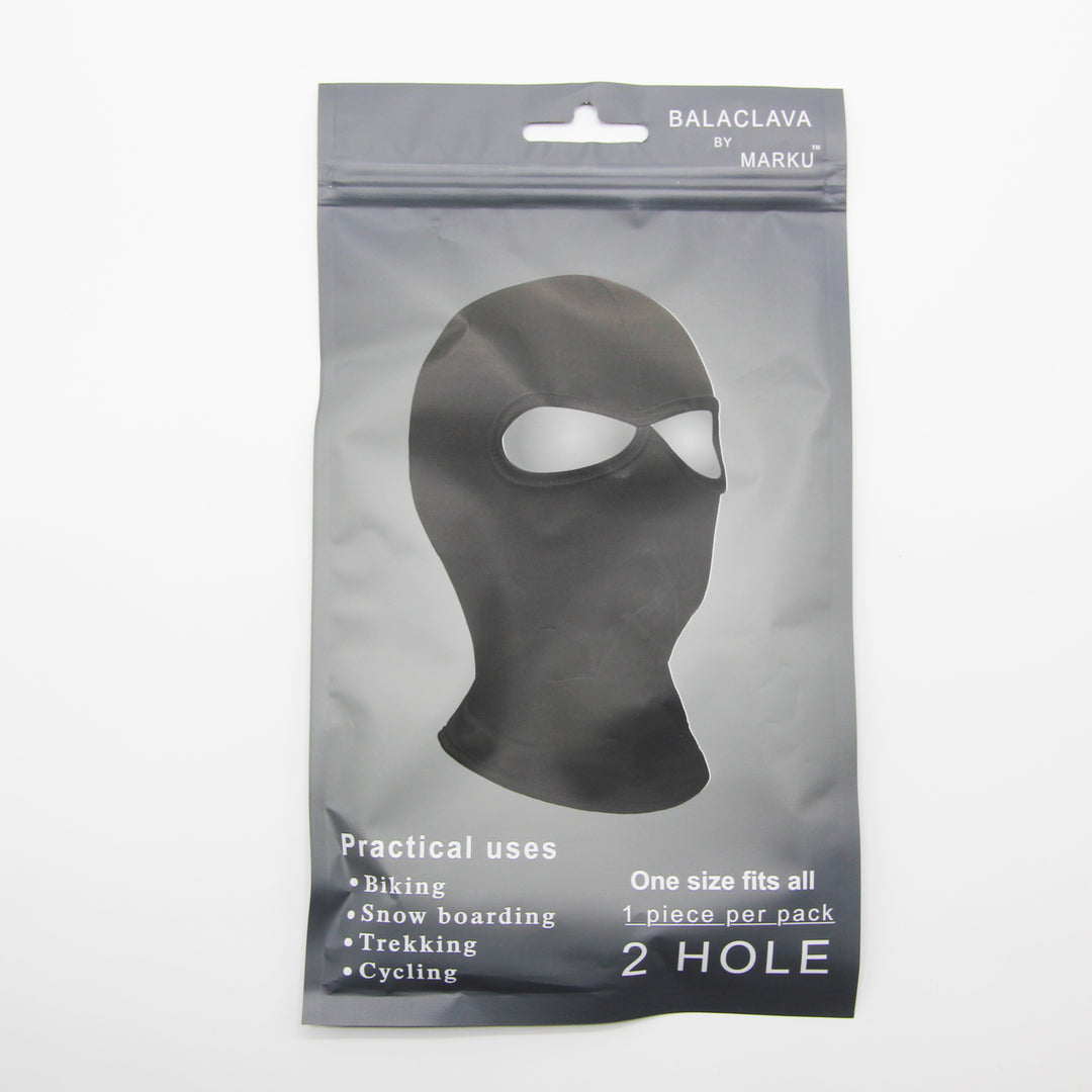 Marku Thin 2 Hole Balaclava black - Shop-Tetuan