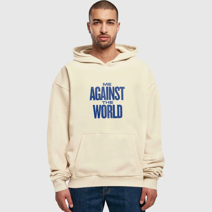 Mister 2Pac Me against the World Ultra Heavy Oversize Hoodie sand