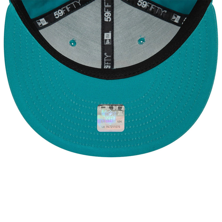 New Era NFL Official Team Colours 59Fifty M Dolphins turquoise