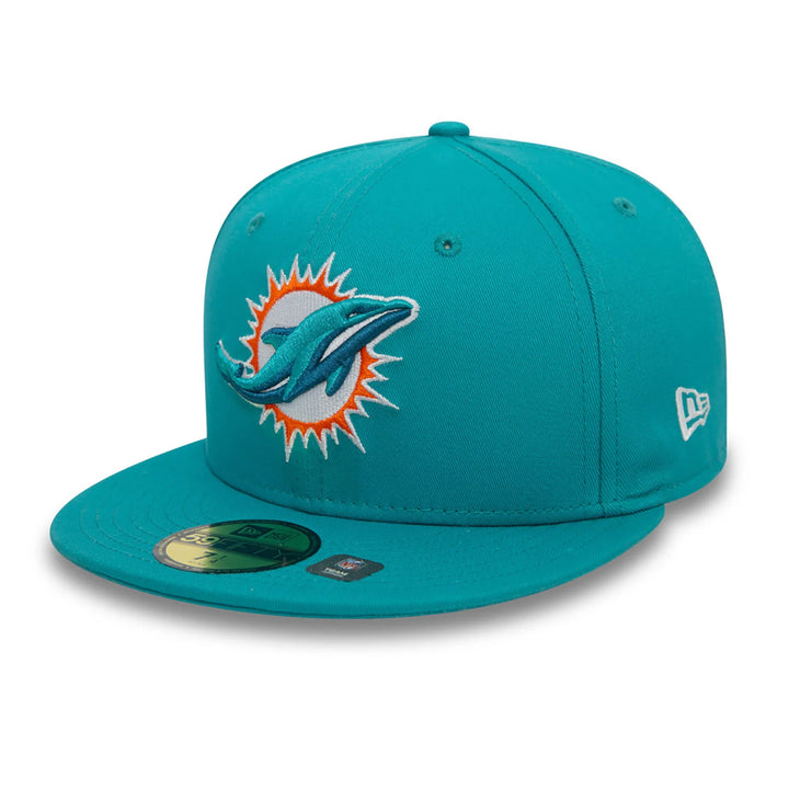 New Era NFL Official Team Colours 59Fifty M Dolphins turquoise