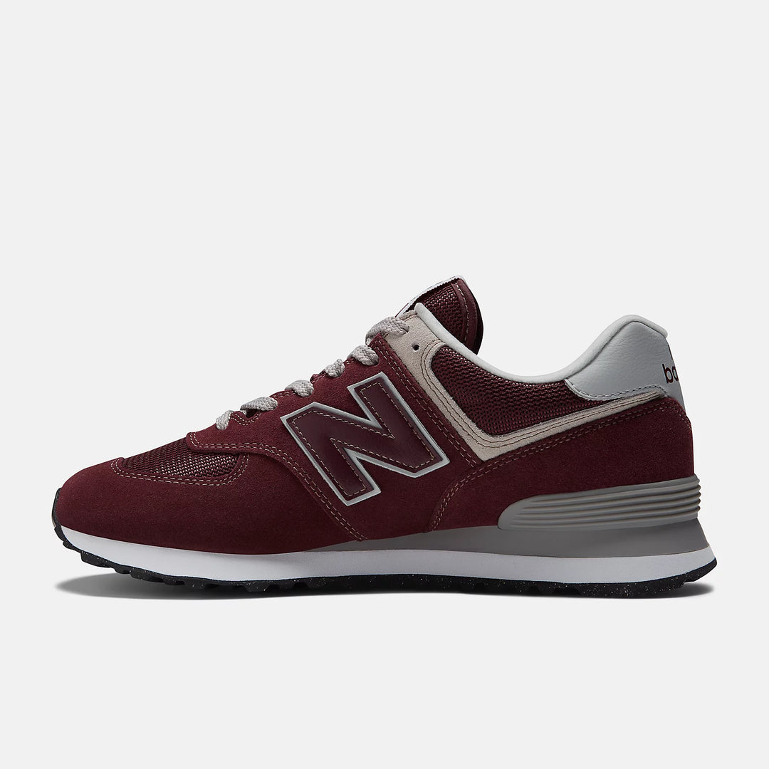 New Balance 574 Core burgundy/white