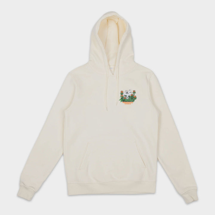 Moomin Piilosilla Unisex Hoodie off white