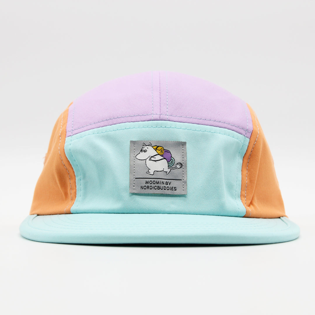 Moomin Muumipeikko 5-Panel Retro cap mint/lilac/orange - Shop-Tetuan