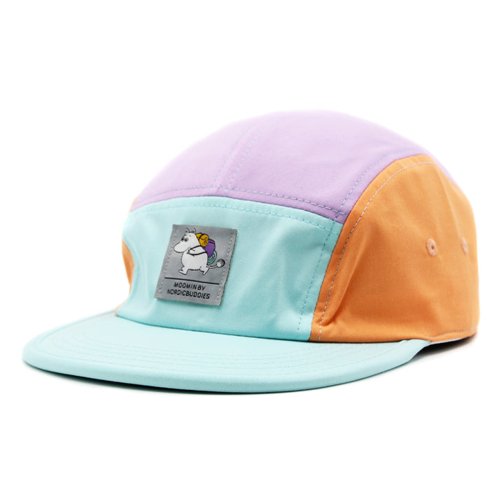 Moomin Muumipeikko 5-Panel Retro cap mint/lilac/orange - Shop-Tetuan