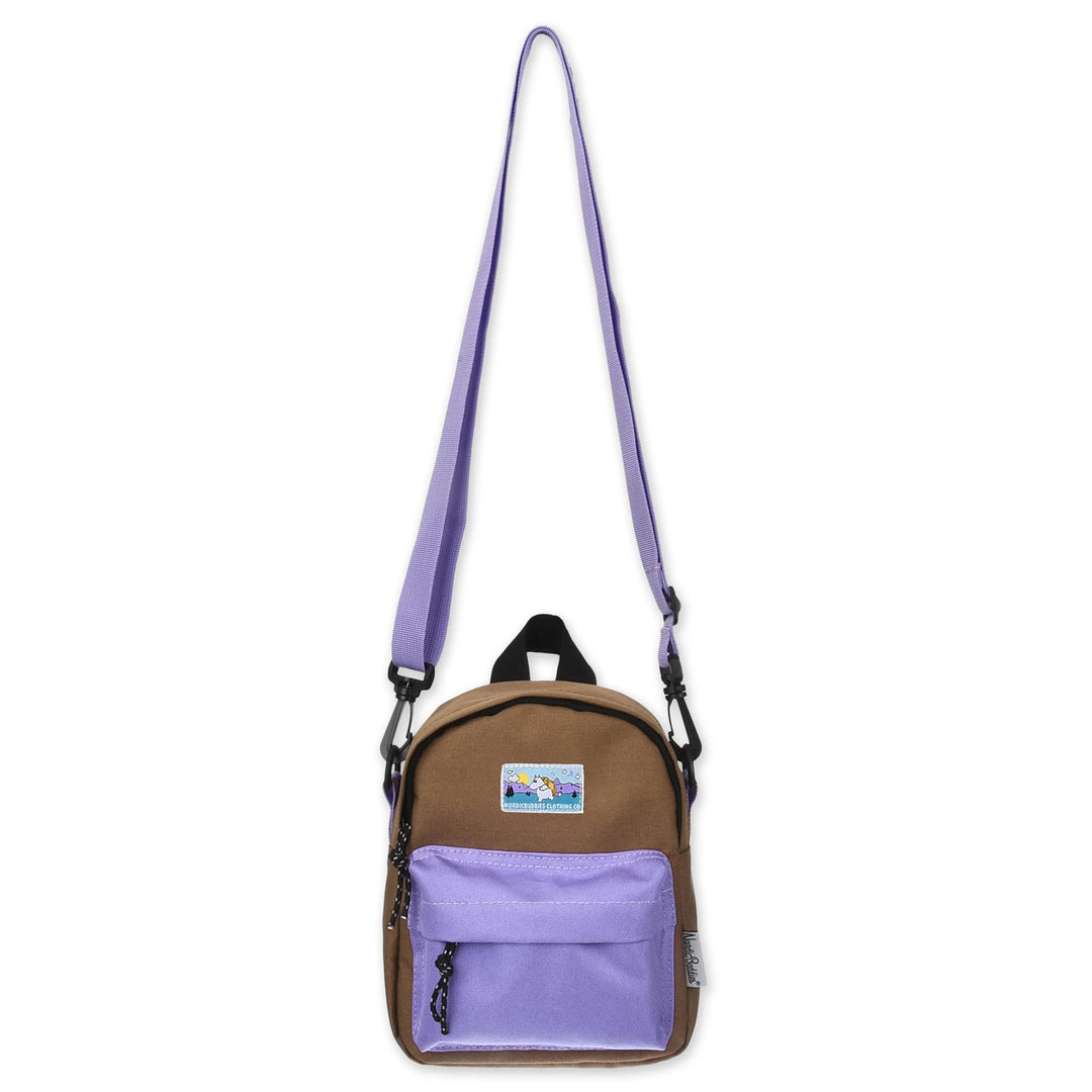 Moomin Muumipeikon Seikkailu Cross Body Bag brown/lilac