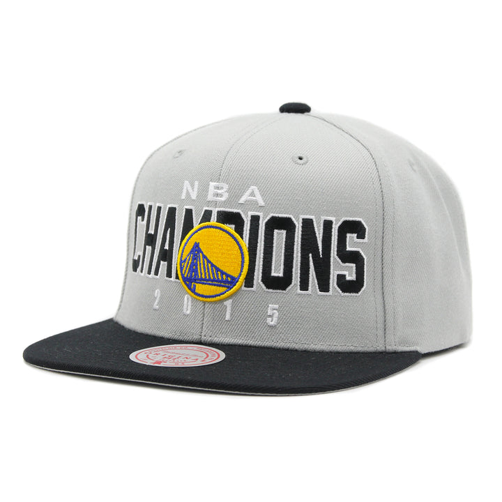 Mitchell & Ness NBA Champs snapback HWC GS Warriors grey/black - Shop-Tetuan