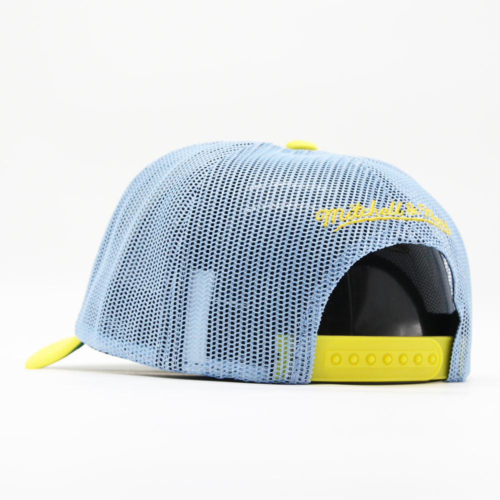 Mitchell & Ness Party Time trucker HWC D Nuggets white/blue - Shop-Tetuan