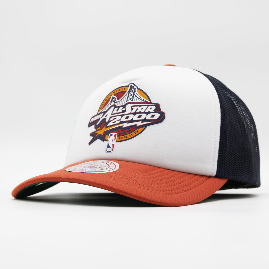 Mitchell & Ness Party Time trucker HWC GS Warriors white - Shop-Tetuan