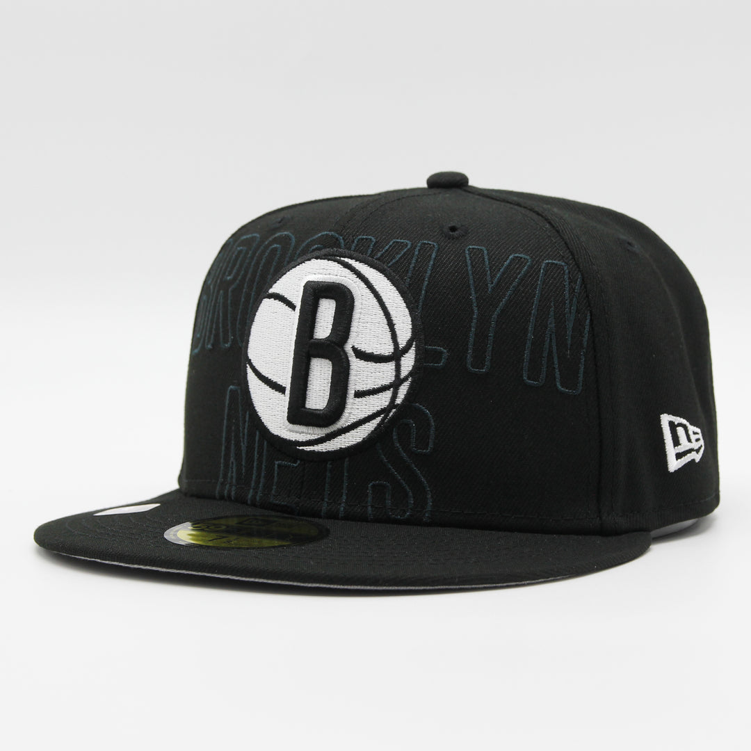 New Era NBA Draft 2023 59Fifty B Nets black - Shop-Tetuan