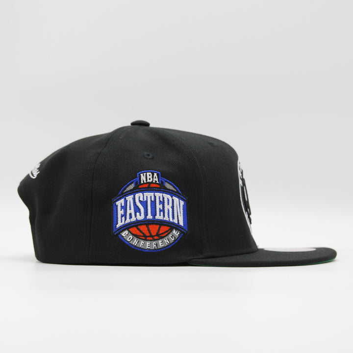 Mitchell & Ness Conference Patch snapback B Nets black - Shop-Tetuan