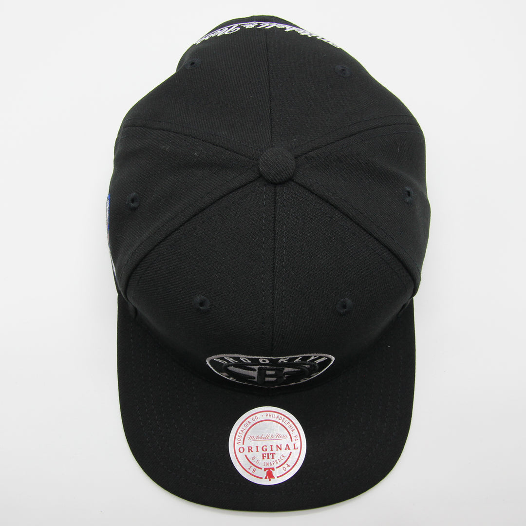 Mitchell & Ness Conference Patch snapback B Nets black - Shop-Tetuan