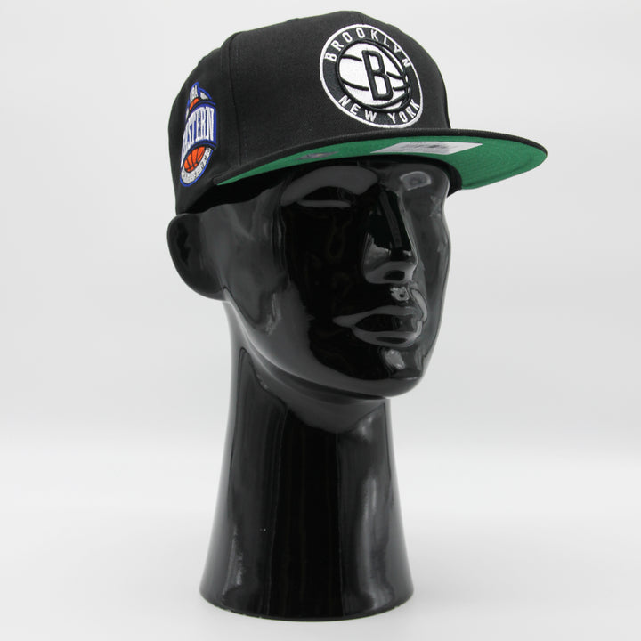 Mitchell & Ness Conference Patch snapback B Nets black - Shop-Tetuan