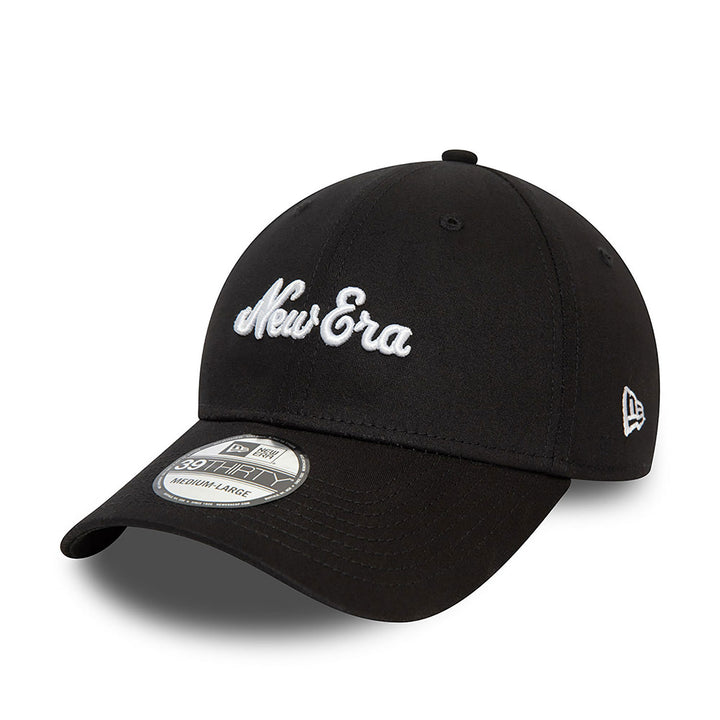 New Era Script 39Thirty Strech Fit black - Shop-Tetuan