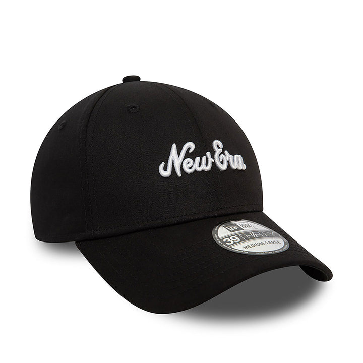 New Era Script 39Thirty Strech Fit black - Shop-Tetuan