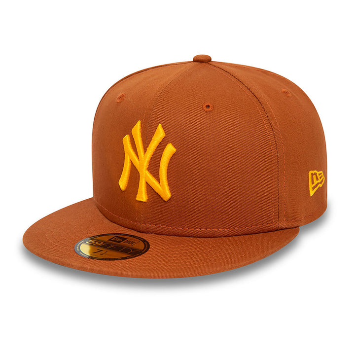 New Era League Essential 59Fifty NY Yankees brown - Shop-Tetuan