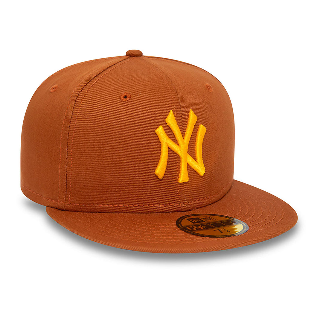 New Era League Essential 59Fifty NY Yankees brown - Shop-Tetuan