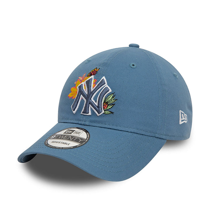 New Era  MLB Floral 9Twenty NY Yankees blue - Shop-Tetuan