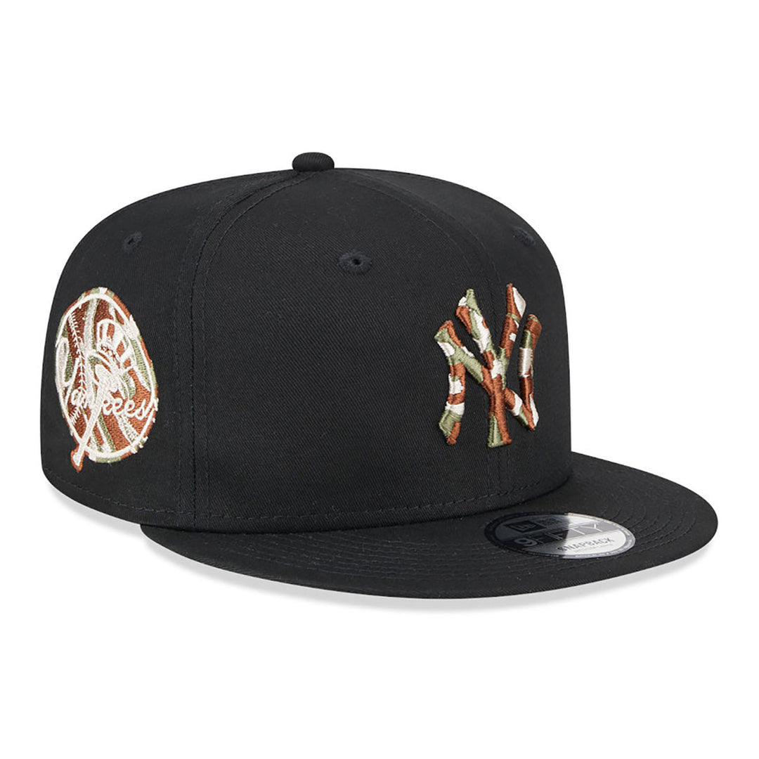 New Era Seasonal Infill 9Fifty NY Yankees black - Shop-Tetuan