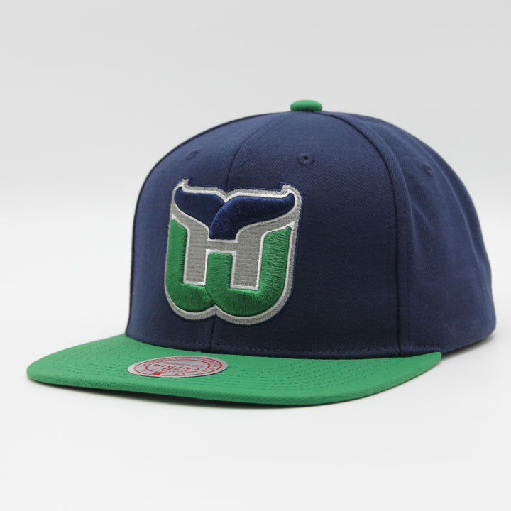 Mitchell & Ness Team 2 Tone 2.0 snapback H Whalers black/green - Shop-Tetuan