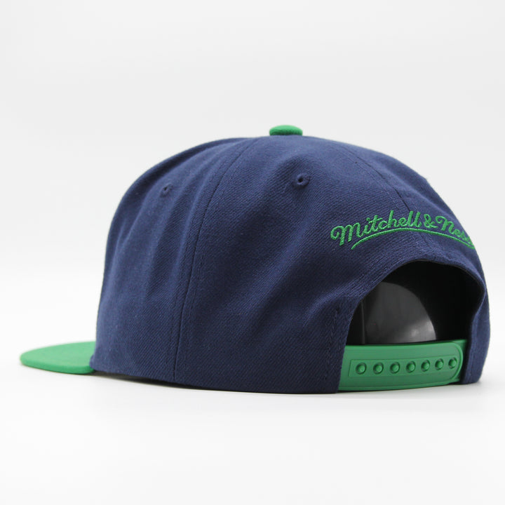 Mitchell & Ness Team 2 Tone 2.0 snapback H Whalers black/green - Shop-Tetuan