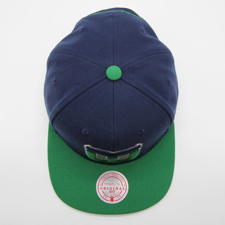 Mitchell & Ness Team 2 Tone 2.0 snapback H Whalers black/green - Shop-Tetuan