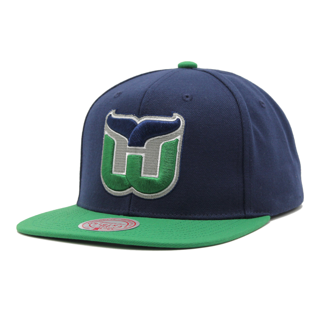 Mitchell & Ness Team 2 Tone 2.0 snapback H Whalers black/green - Shop-Tetuan