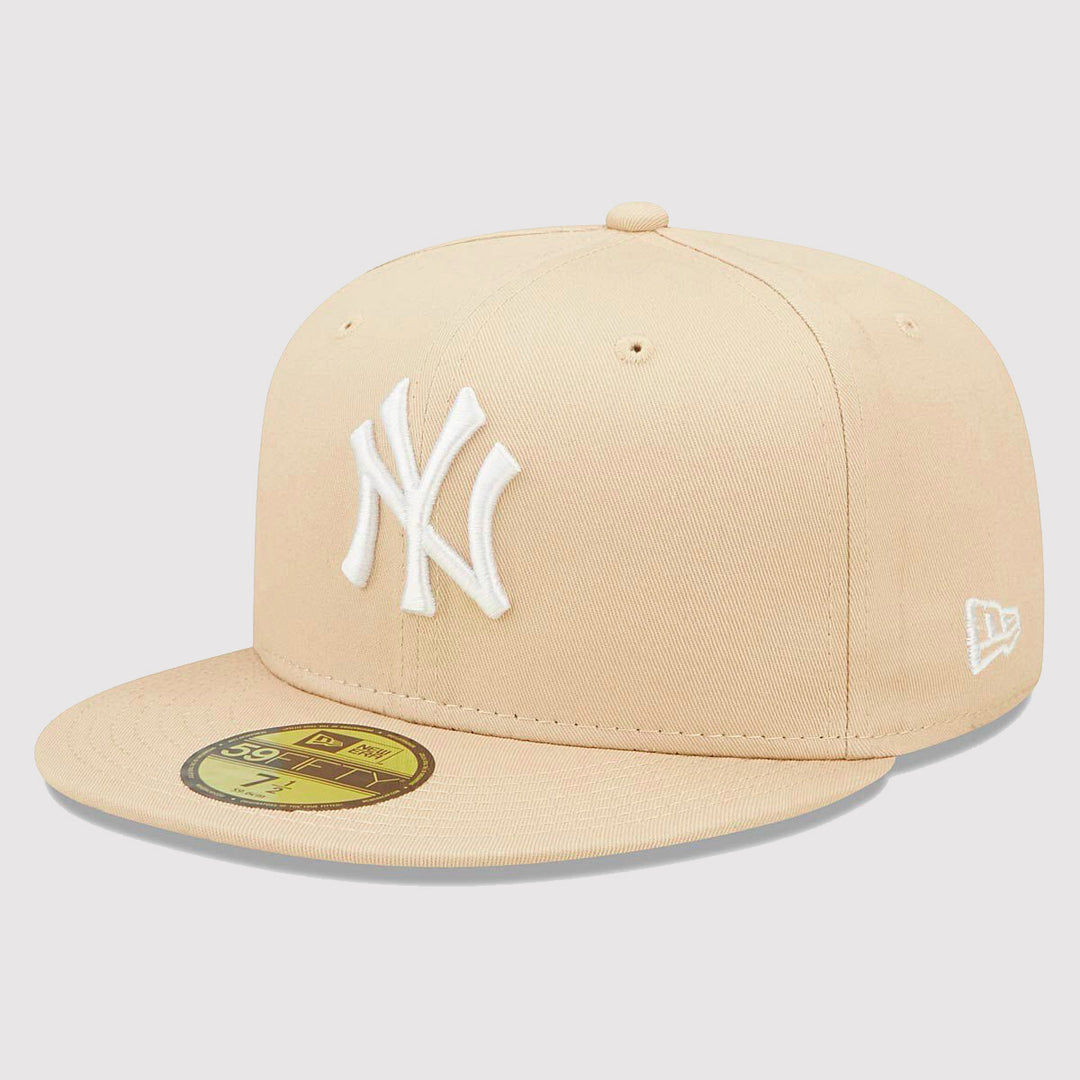 New Era Nos League ESS 59Fifty NY Yankees stone/white - Shop-Tetuan