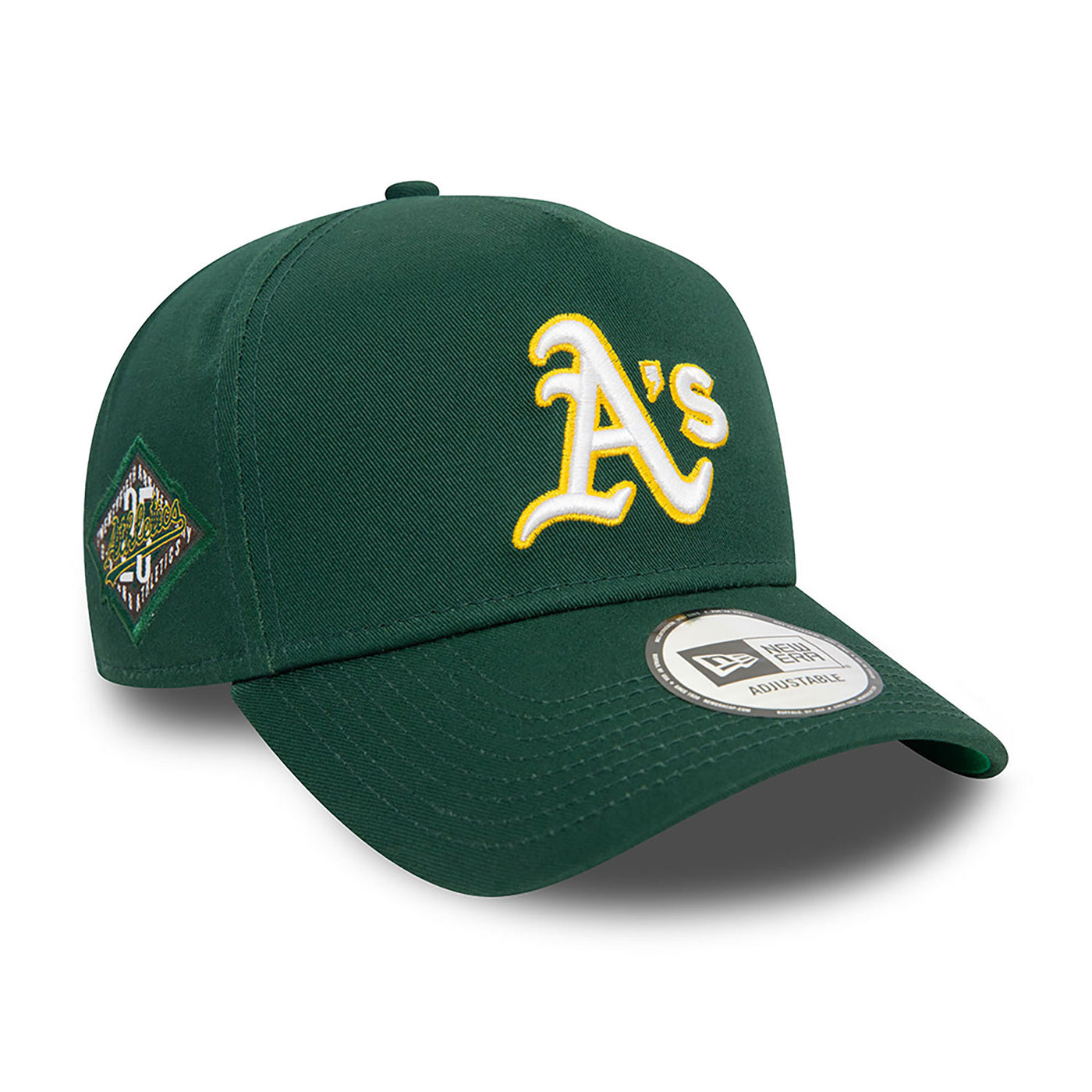 New Era MLB Side Patch 9Forty E-Frame O Athletics dark green