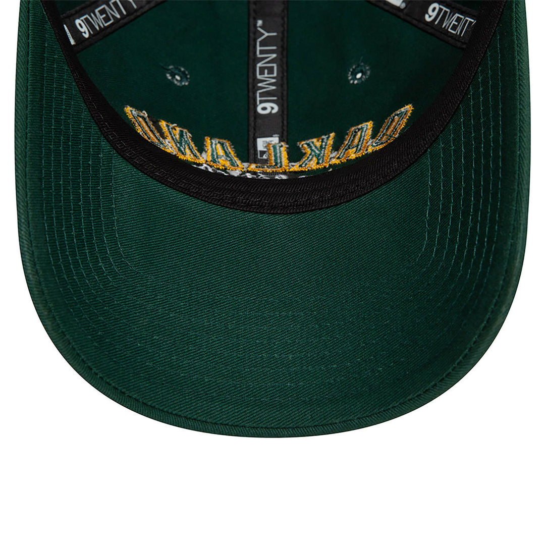 New Era MLB Wordmark 9Twenty O Athletics dark green - Shop-Tetuan