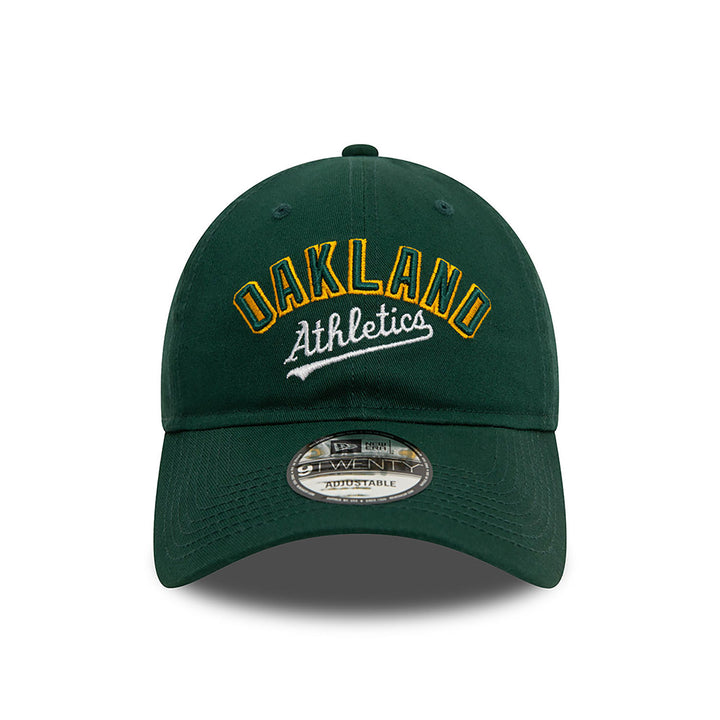 New Era MLB Wordmark 9Twenty O Athletics dark green - Shop-Tetuan