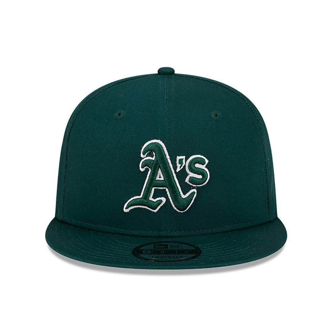 New Era Side Patch 9Fifty O Athletics green - Shop-Tetuan