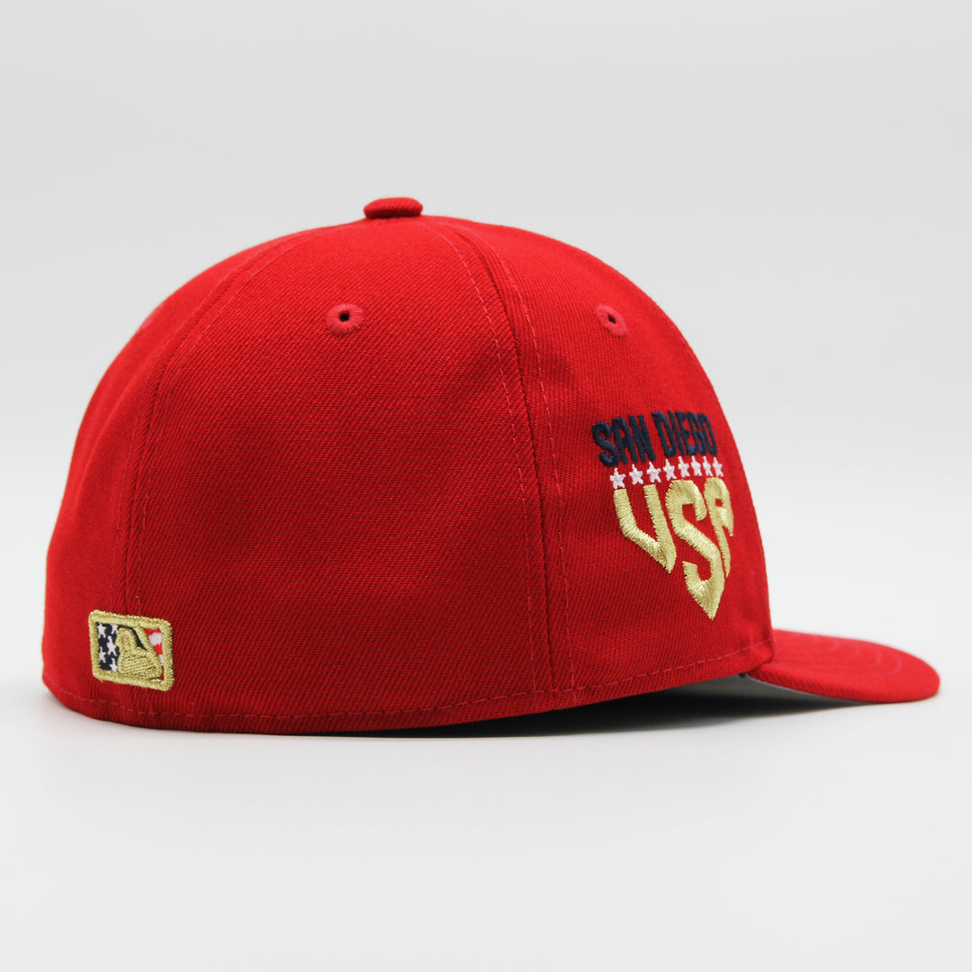 New Era Independence Day 2023 59Fifty Low Profile SD Padres red - Shop-Tetuan