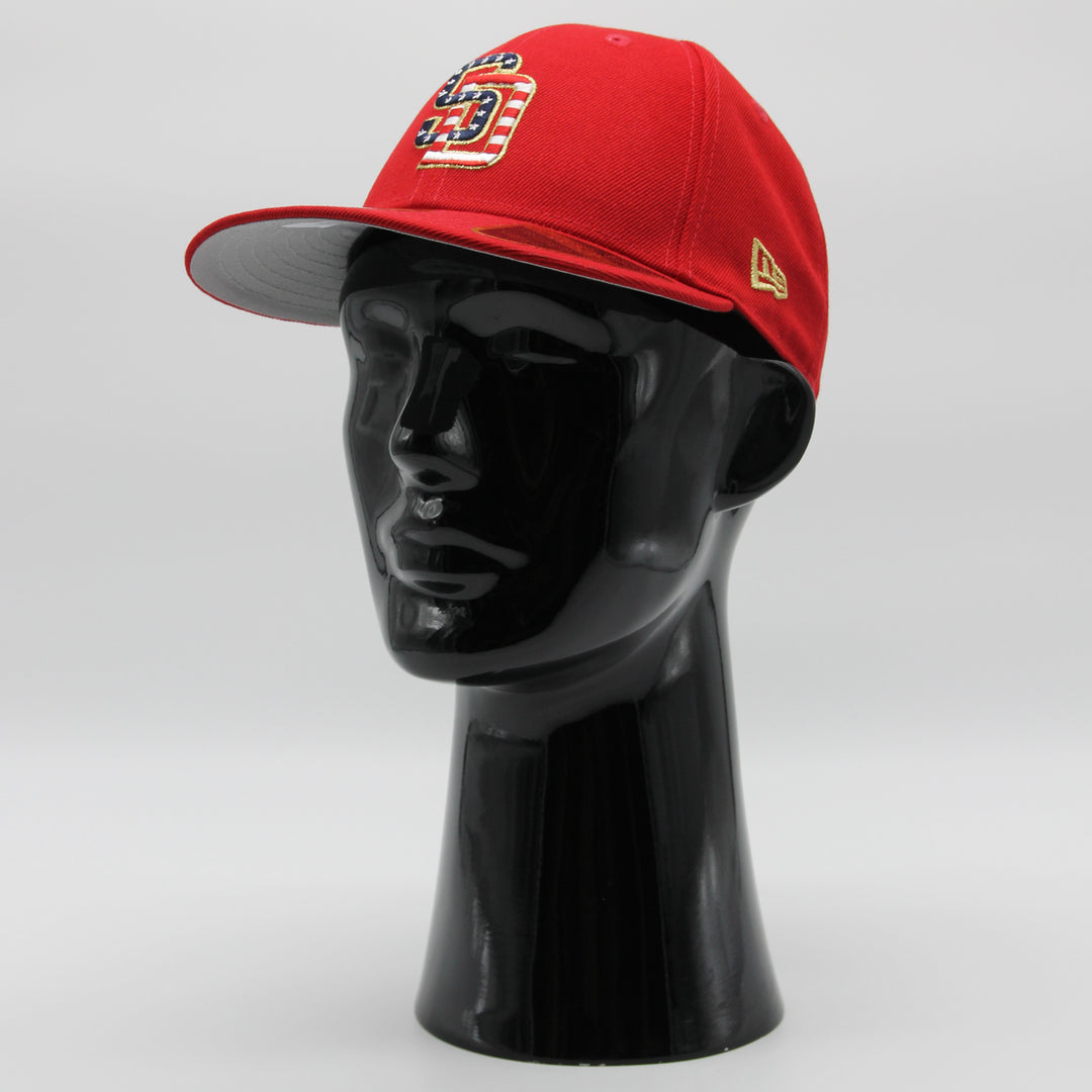 New Era Independence Day 2023 59Fifty Low Profile SD Padres red - Shop-Tetuan