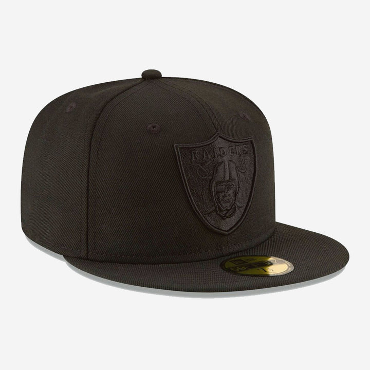 New Era Black on Black NFL Essential 59Fifty LV Raiders black - Shop-Tetuan