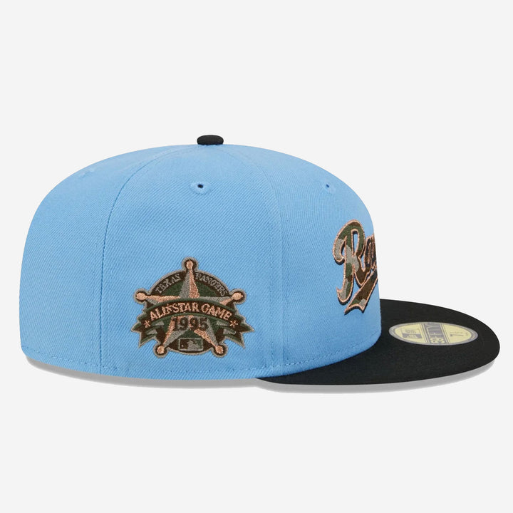 New Era Camo Fill 59Fifty T Rangers lt blue/blk/camo - Shop-Tetuan