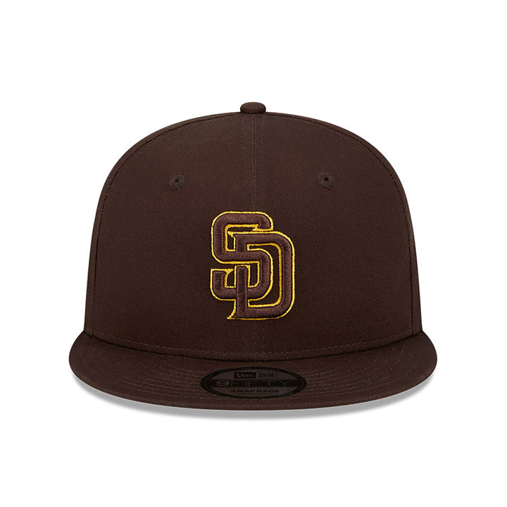 New Era Side Patch 9Fifty SD Padres brown - Shop-Tetuan