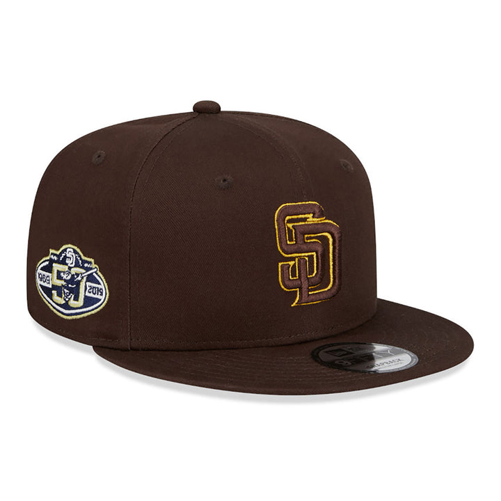 New Era Side Patch 9Fifty SD Padres brown - Shop-Tetuan