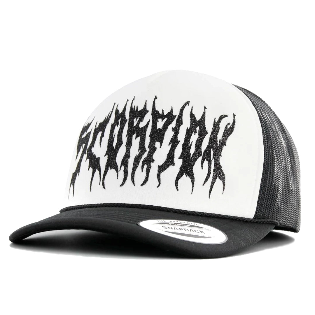 Vlizada Glitter Scorpion cap black/white/black