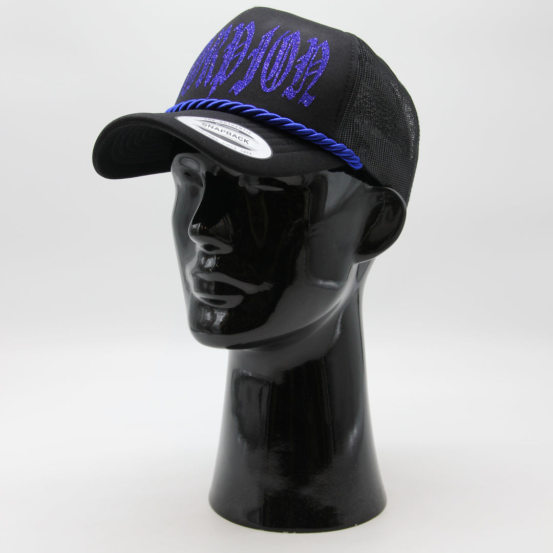 Vlizada Glitter Scorpion Rope cap black/blue