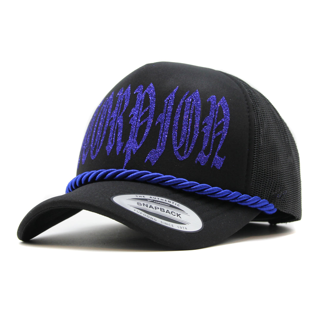 Vlizada Glitter Scorpion Rope cap black/blue