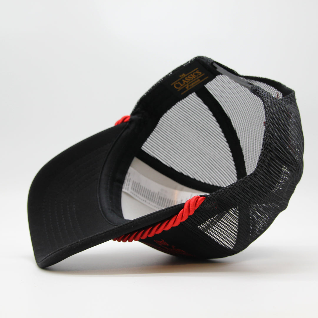 Vlizada Glitter Scorpion Rope cap black/red