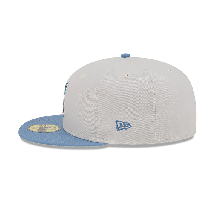 New Era Colour Brush 59Fifty S Mariners cream/lt.blue - Shop-Tetuan