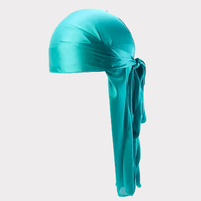 Silky Satin Du-Rag turquoise - Shop-Tetuan