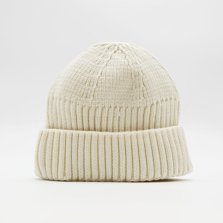 Major Wear Short Rib Beanie off white - Shop-Tetuan